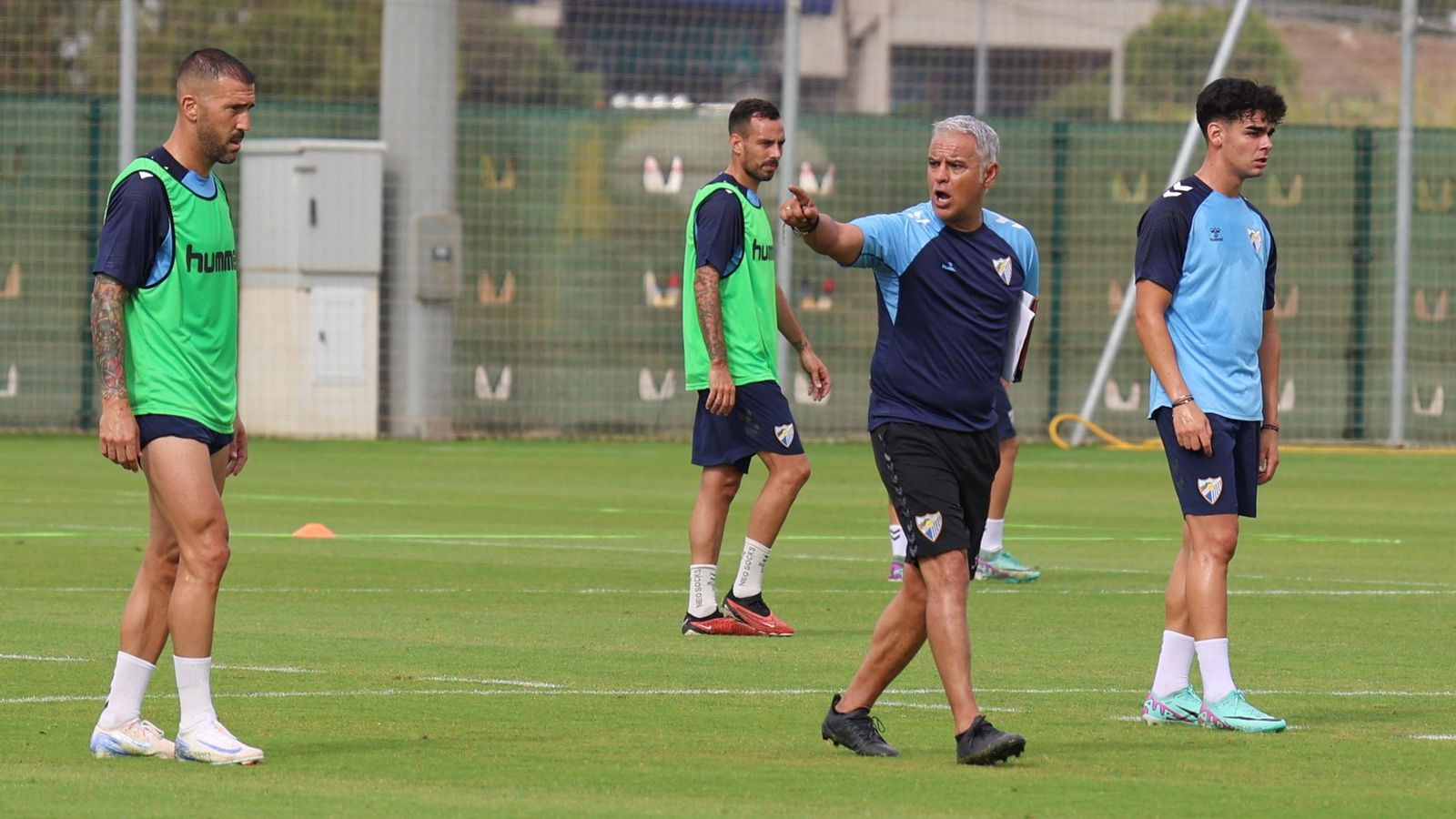 El Málaga CF prueba la Ciudad Deportiva de Arraijanal