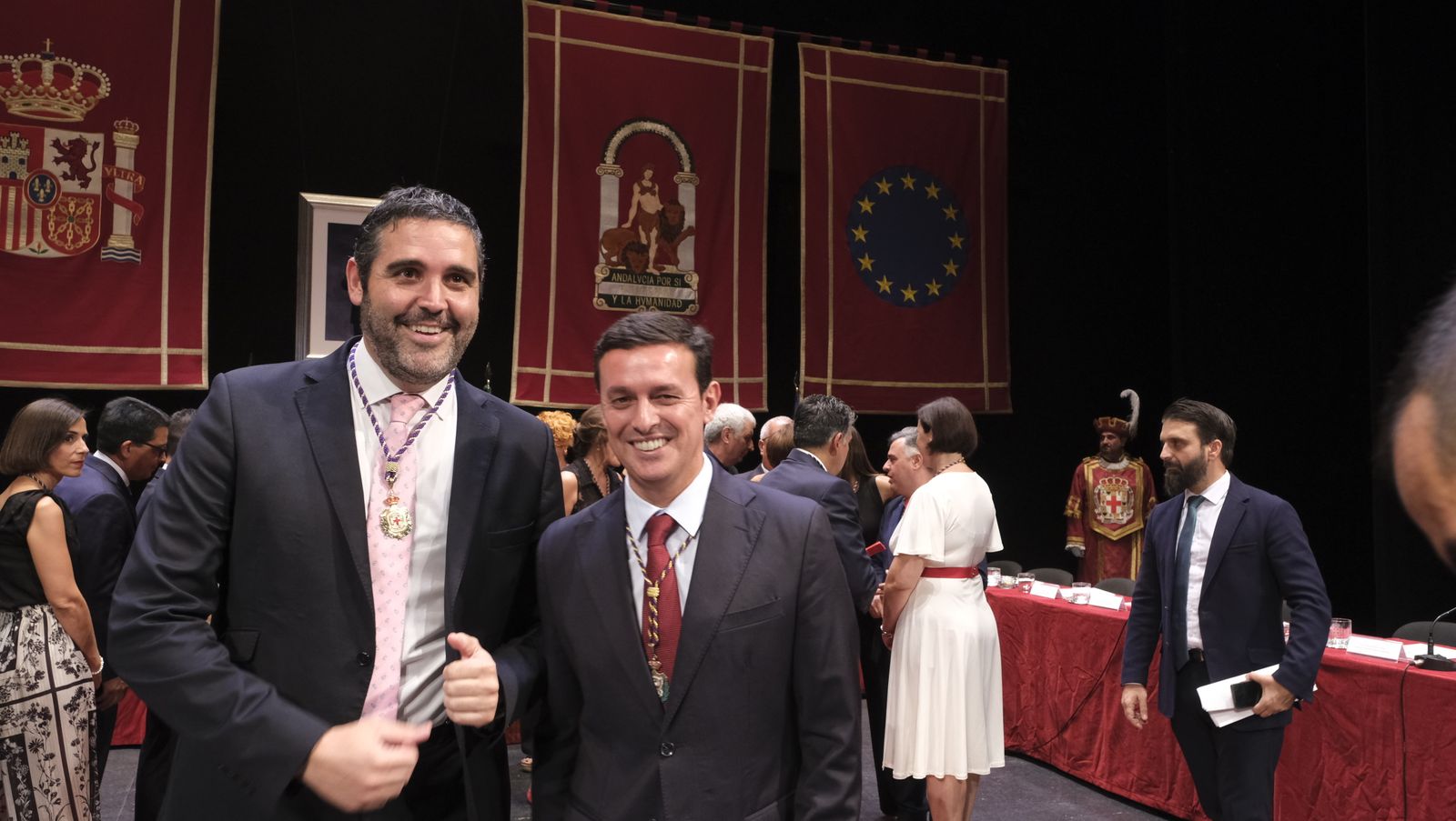 Imágenes de la investidura como Alcaldesa de Almería, de María del Mar Vázquez Agüero