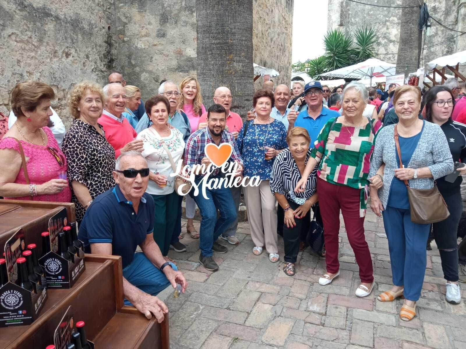 Imágenes del día del lomo en manteca, que llena Vejer