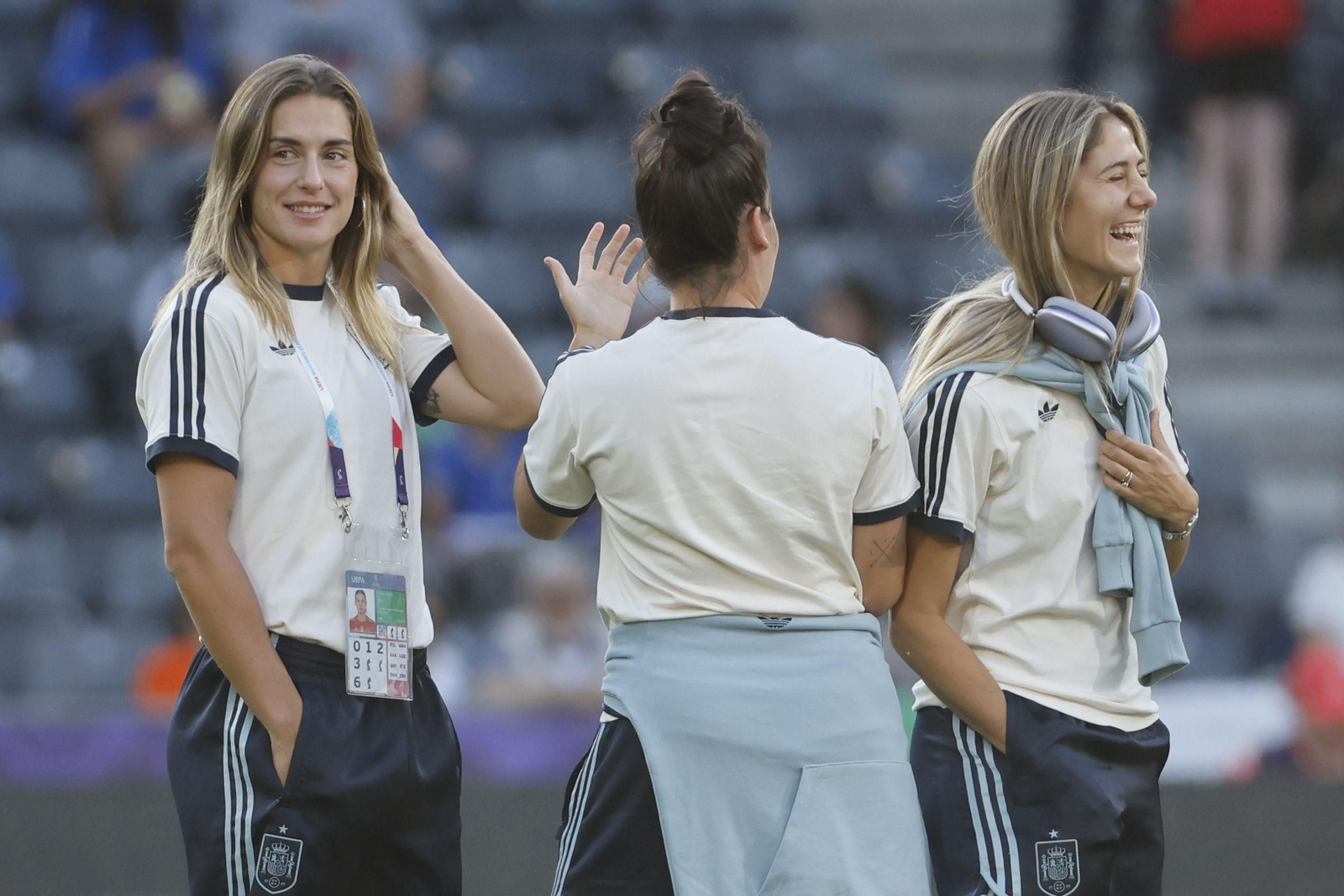 Las fotos del Italia - España de la Eurocopa femenina