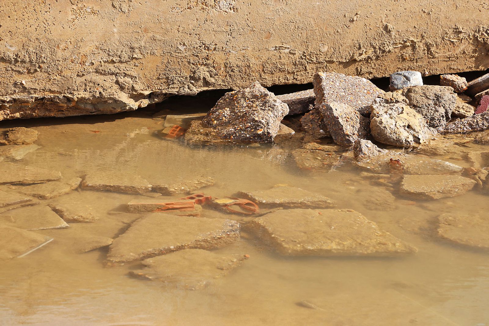 Las imágenes del Portil tras el paso de la borrasca Laurence