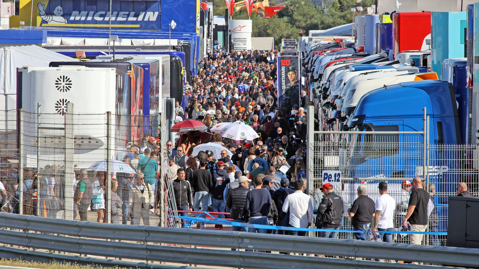 Imágenes del gran ambiente el domingo de carreras MotoGP en el Circuito de Jerez
