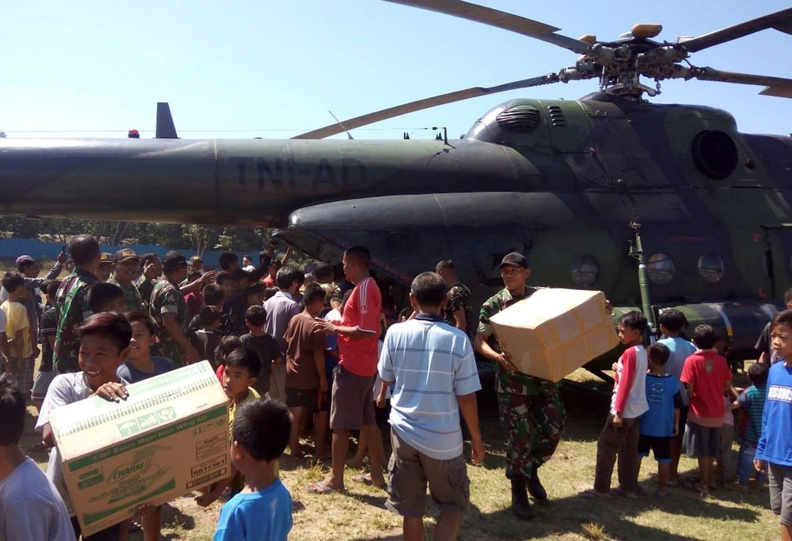 Imágenes de los últimos terremotos en Lombok