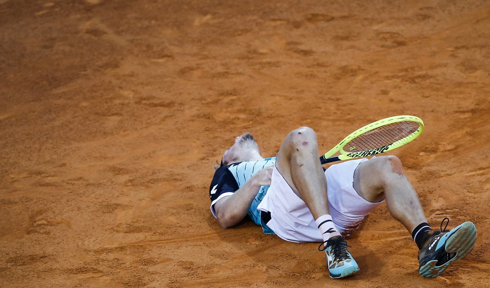 Las fotos de la derrota de Davidovich ante Cuevas