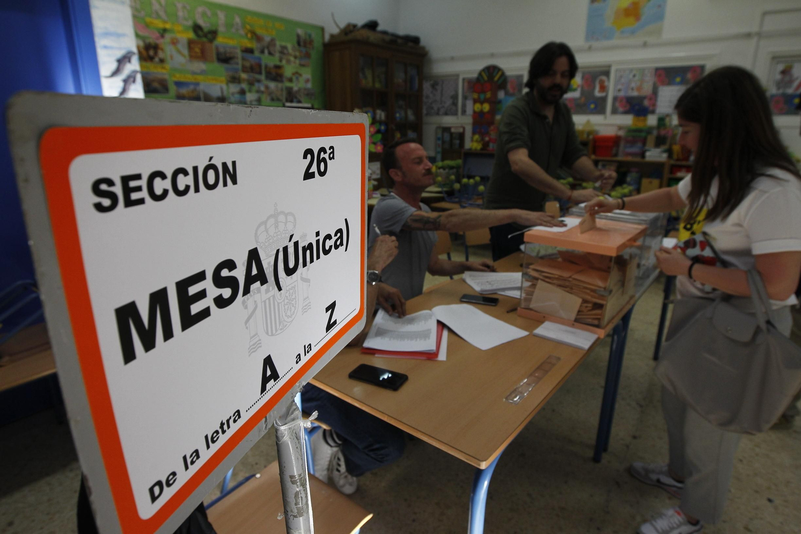 Fotogalería votaciones Elecciones Generales 2019. Almería