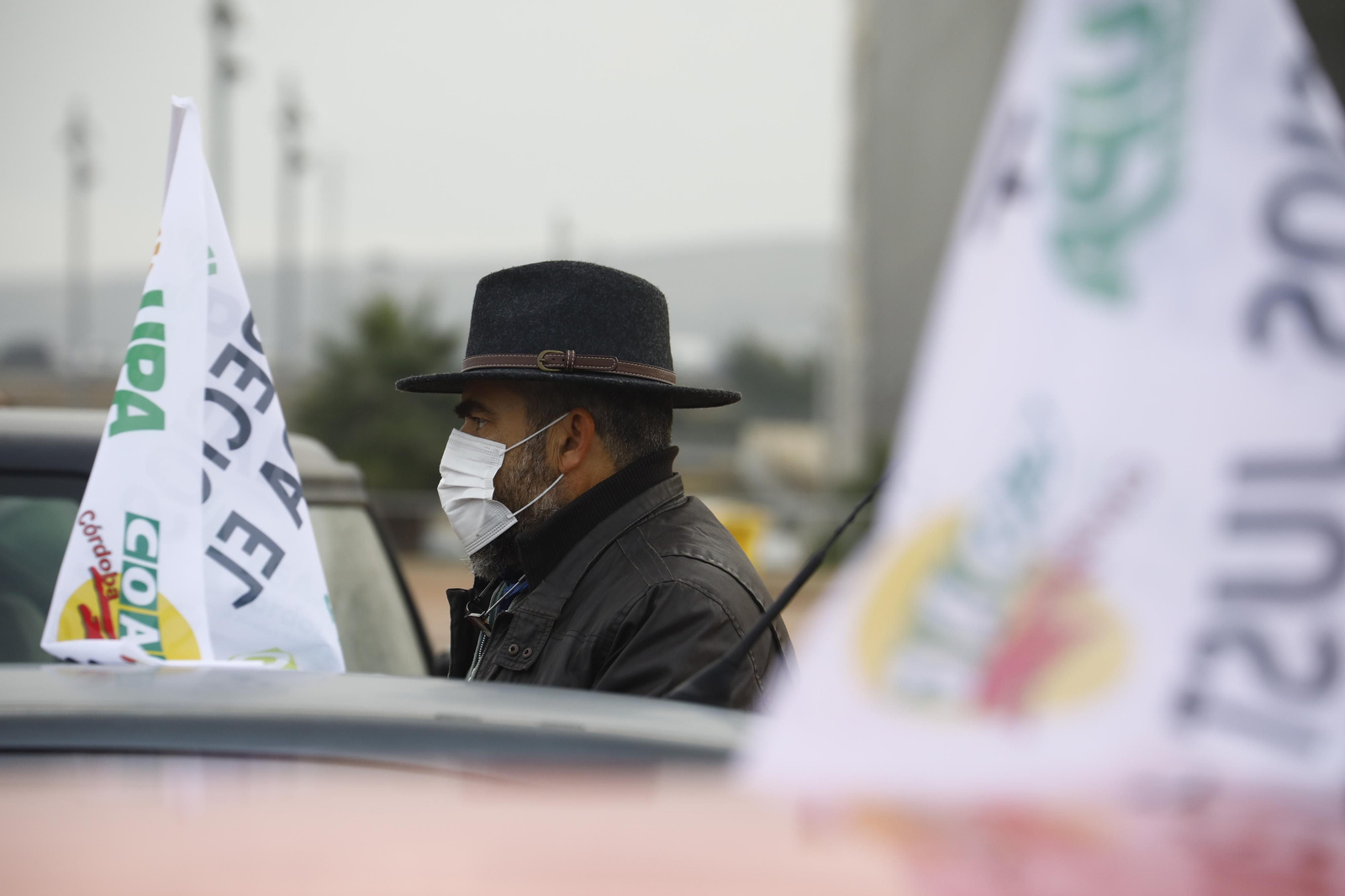 La marcha de protesta del sector agrícola en Córdoba, en imágenes