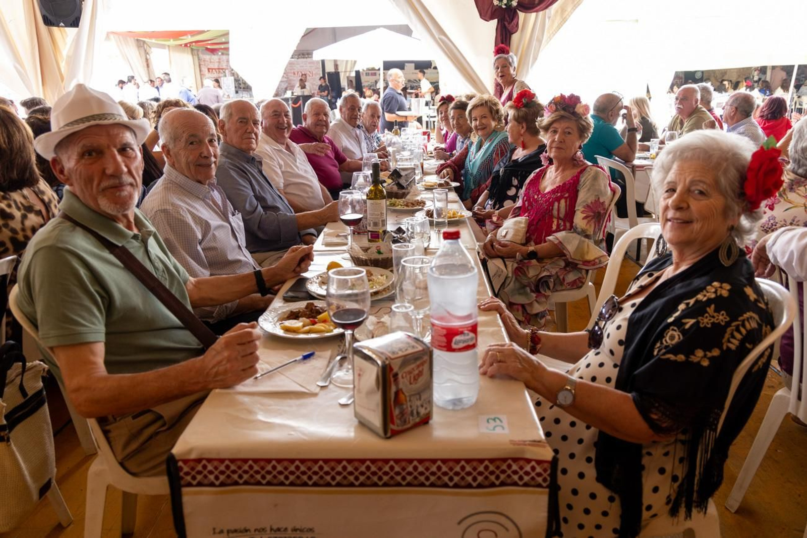 El ritmo no para en la Feria de San Lucas