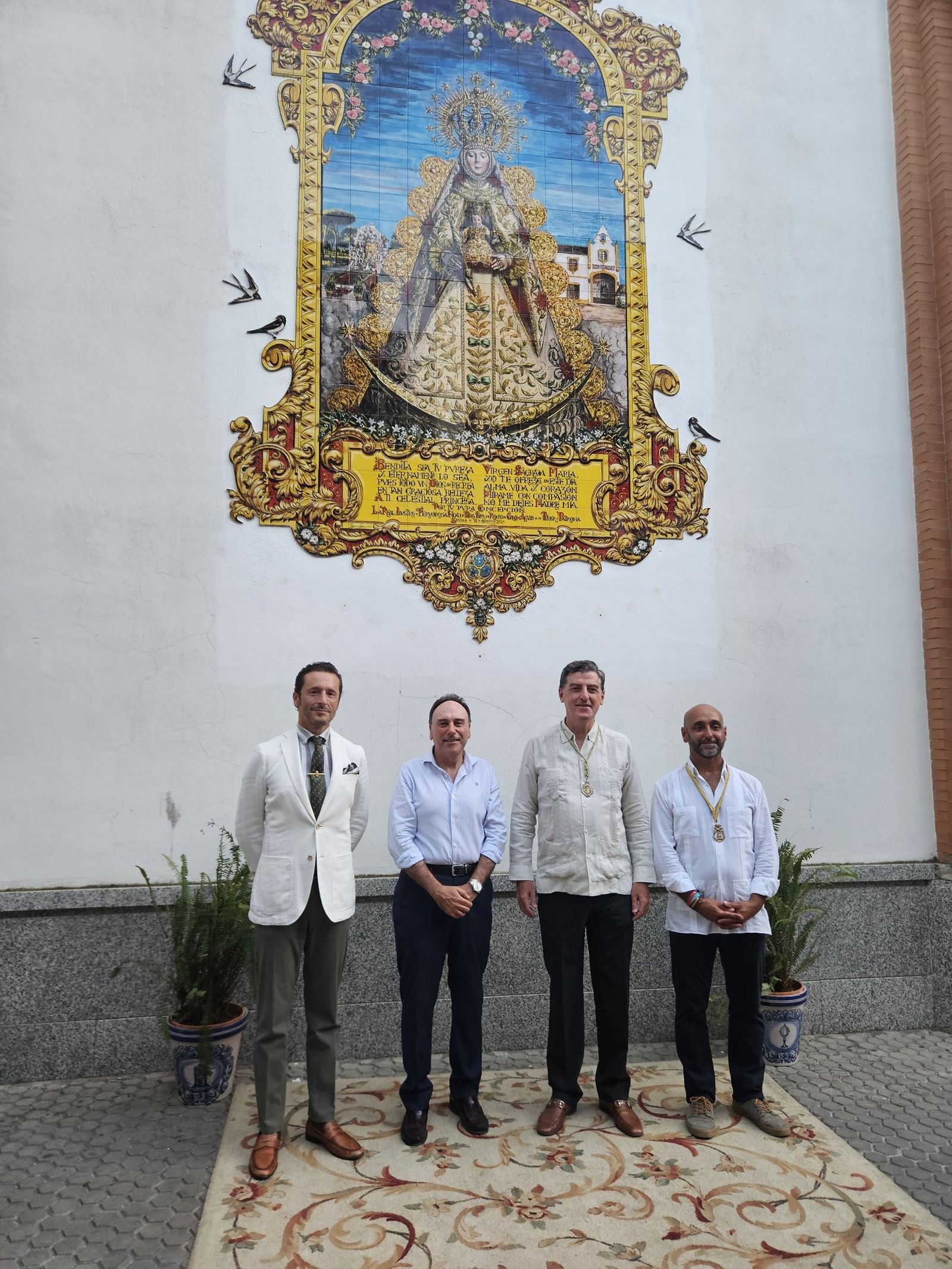 Acto de descubrimiento del azulejo