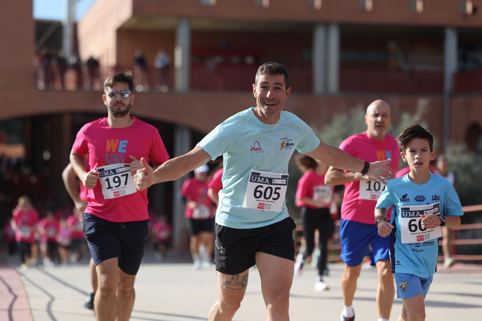 La carrera solidaria We Run de la UMA, en fotos