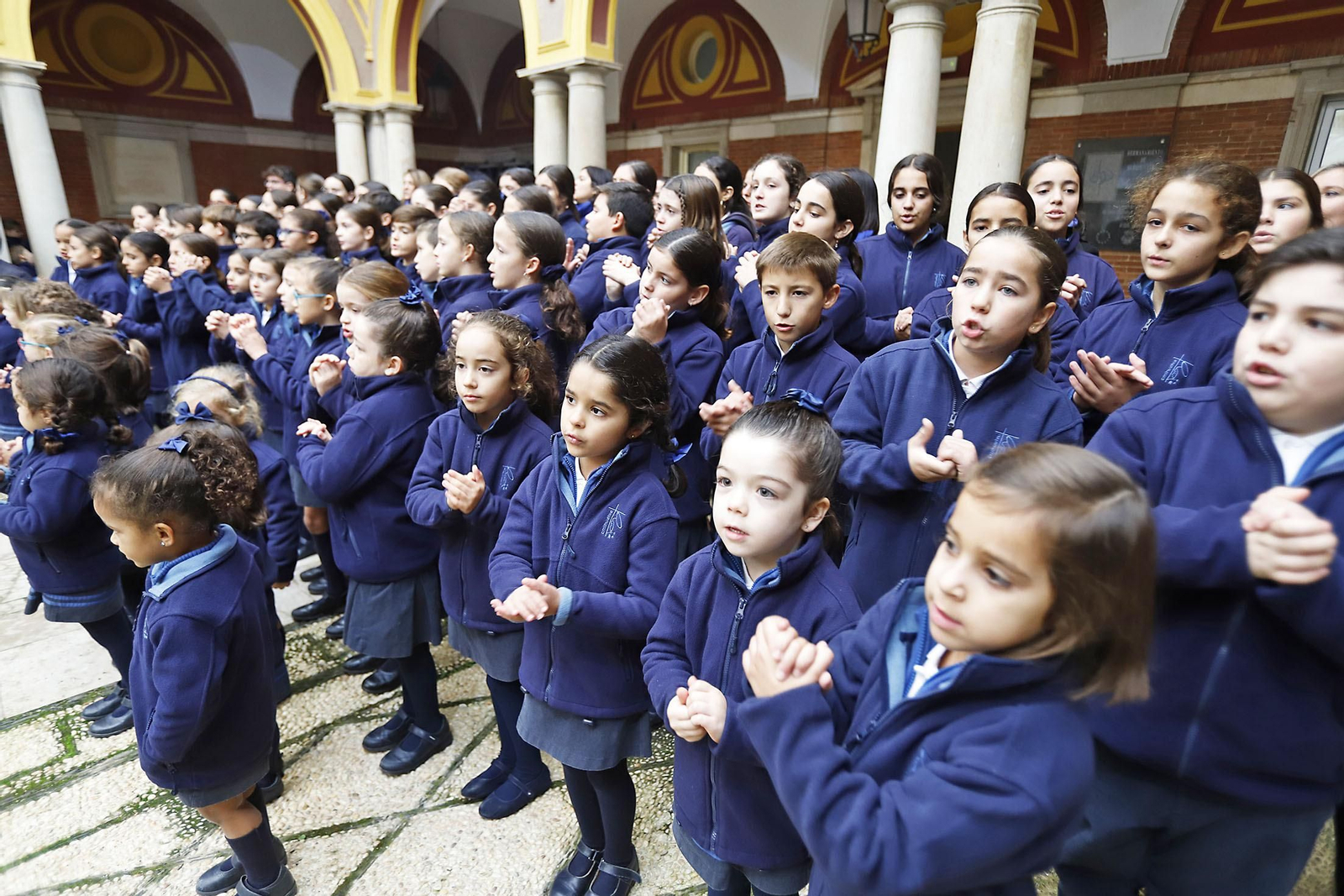 Imágenes del Belén del Ayuntamiento de Huelva
