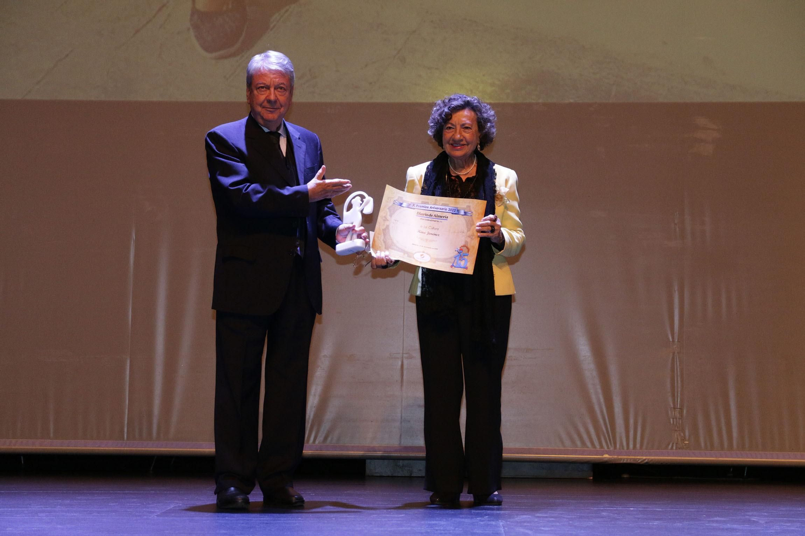 Gala XV aniversario Diario de Almería, en Roquetas de Mar