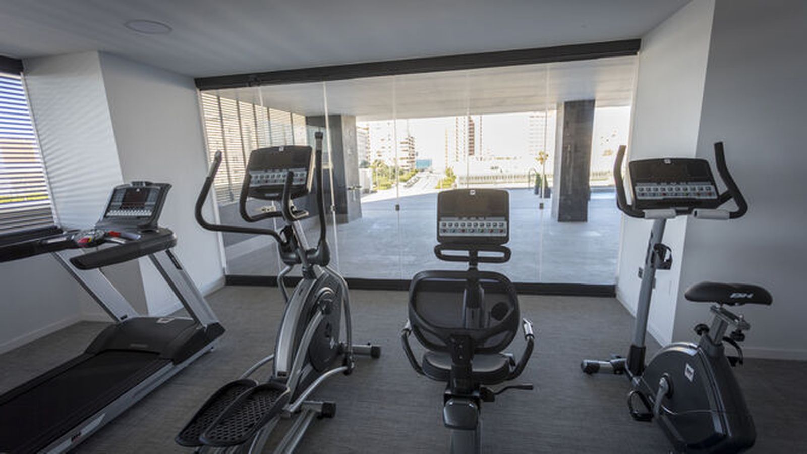 Gimnasio en el edificio Torre d’Arenas en Cádiz