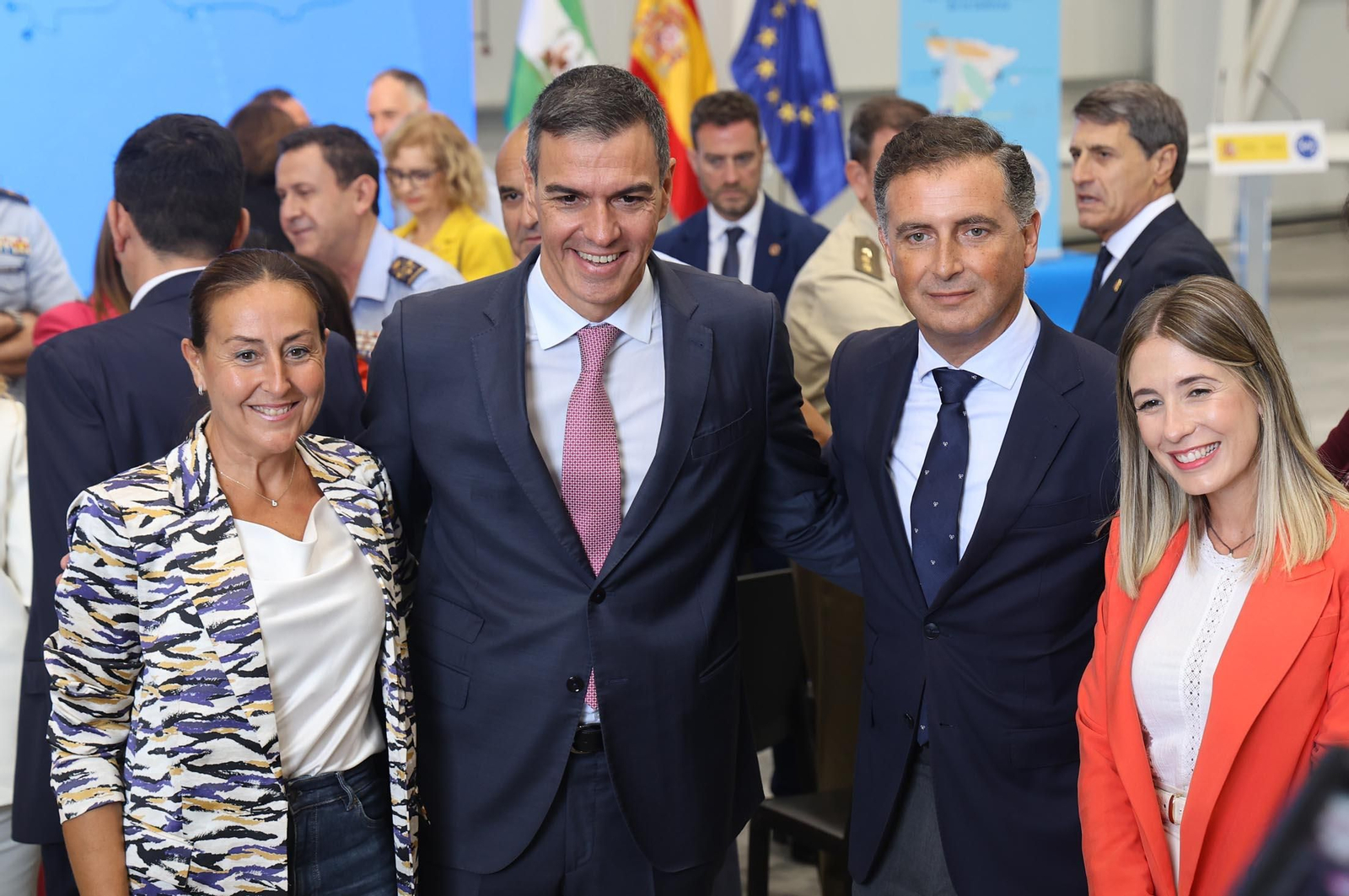 Imágenes de la inauguración del CEUS por Pedro Sánchez en Moguer