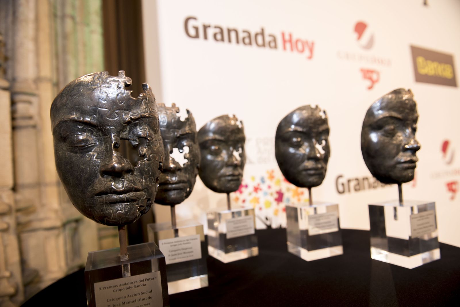 Imagen del premio Andaluces del Futuro de Grupo Joly y Bankia.