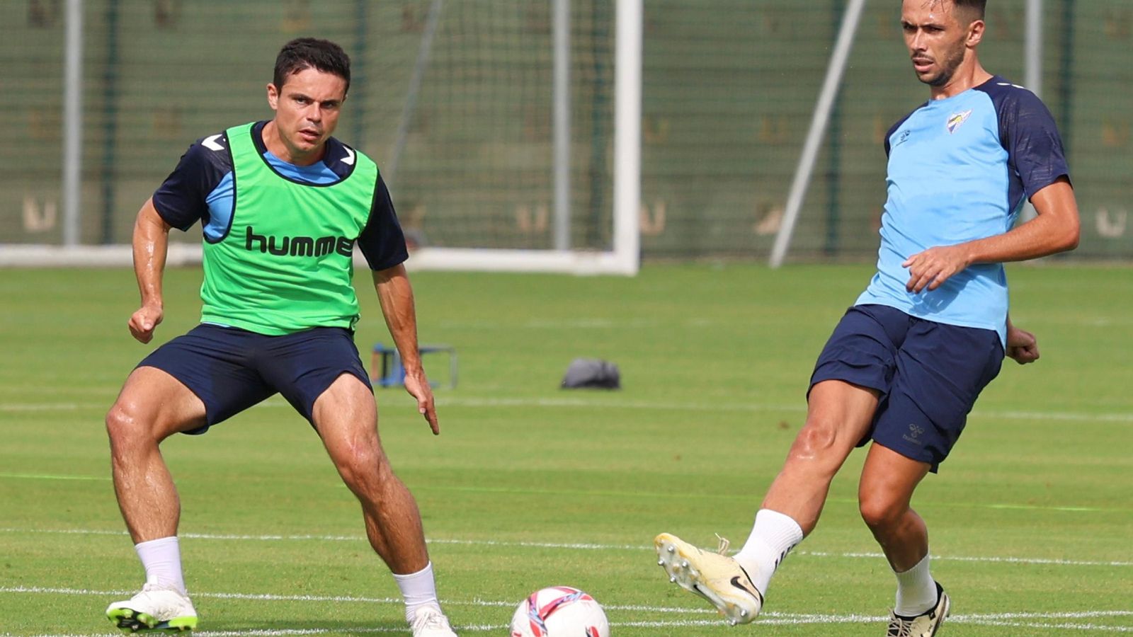 El Málaga CF prueba la Ciudad Deportiva de Arraijanal