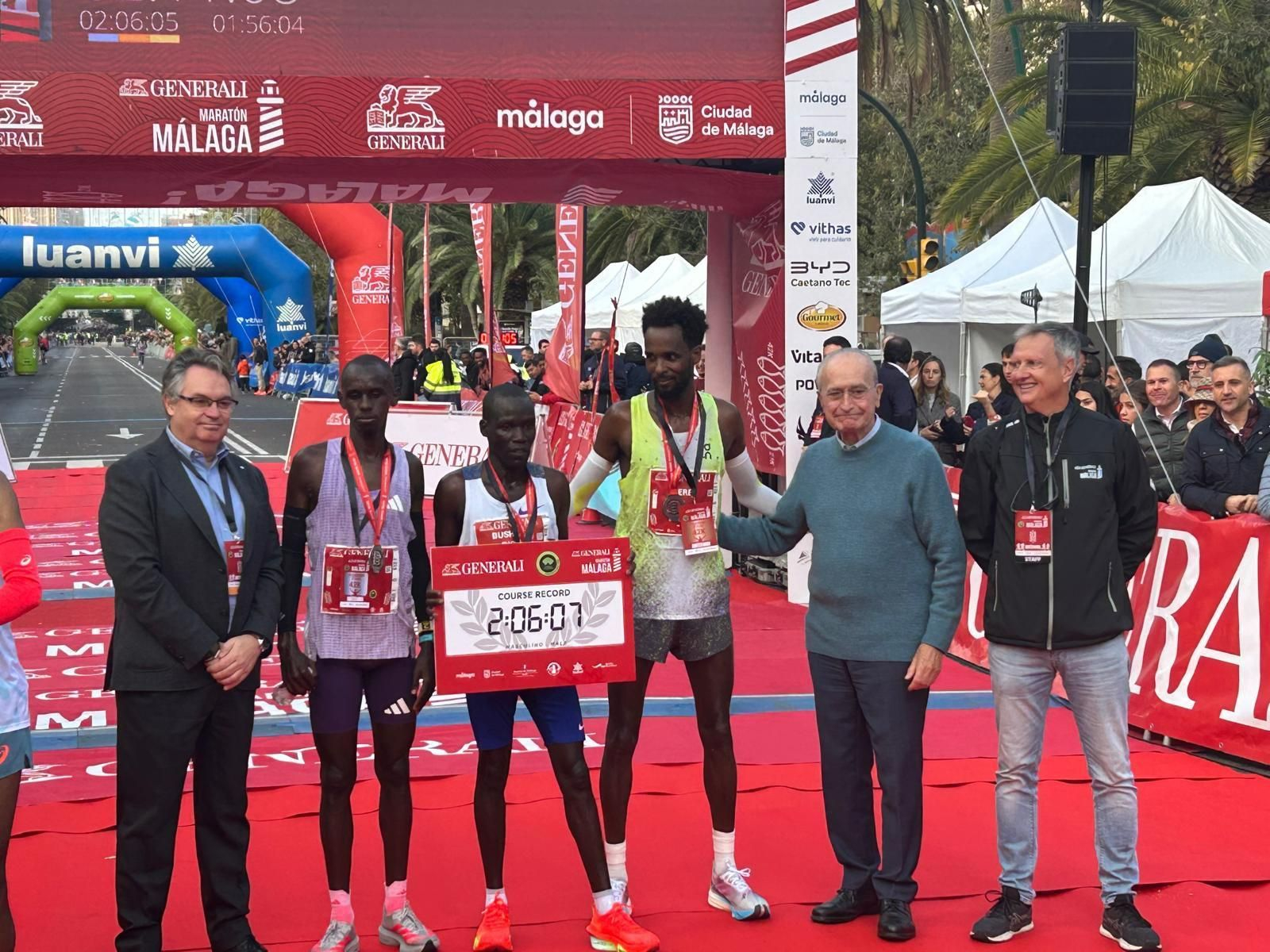 Las fotos de la Maratón de Málaga 2025