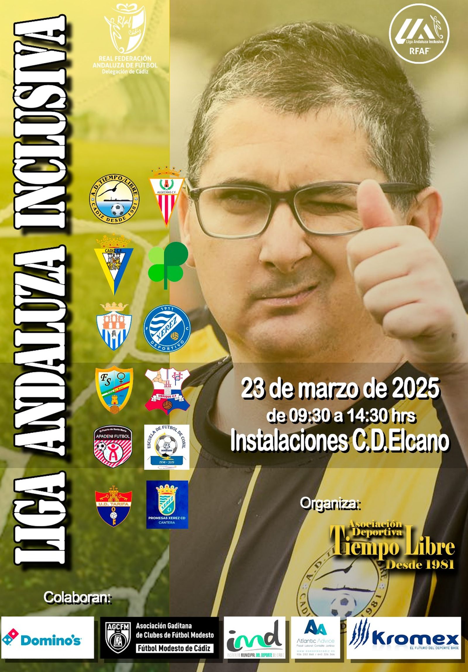 Cartel anunciador del campeonato