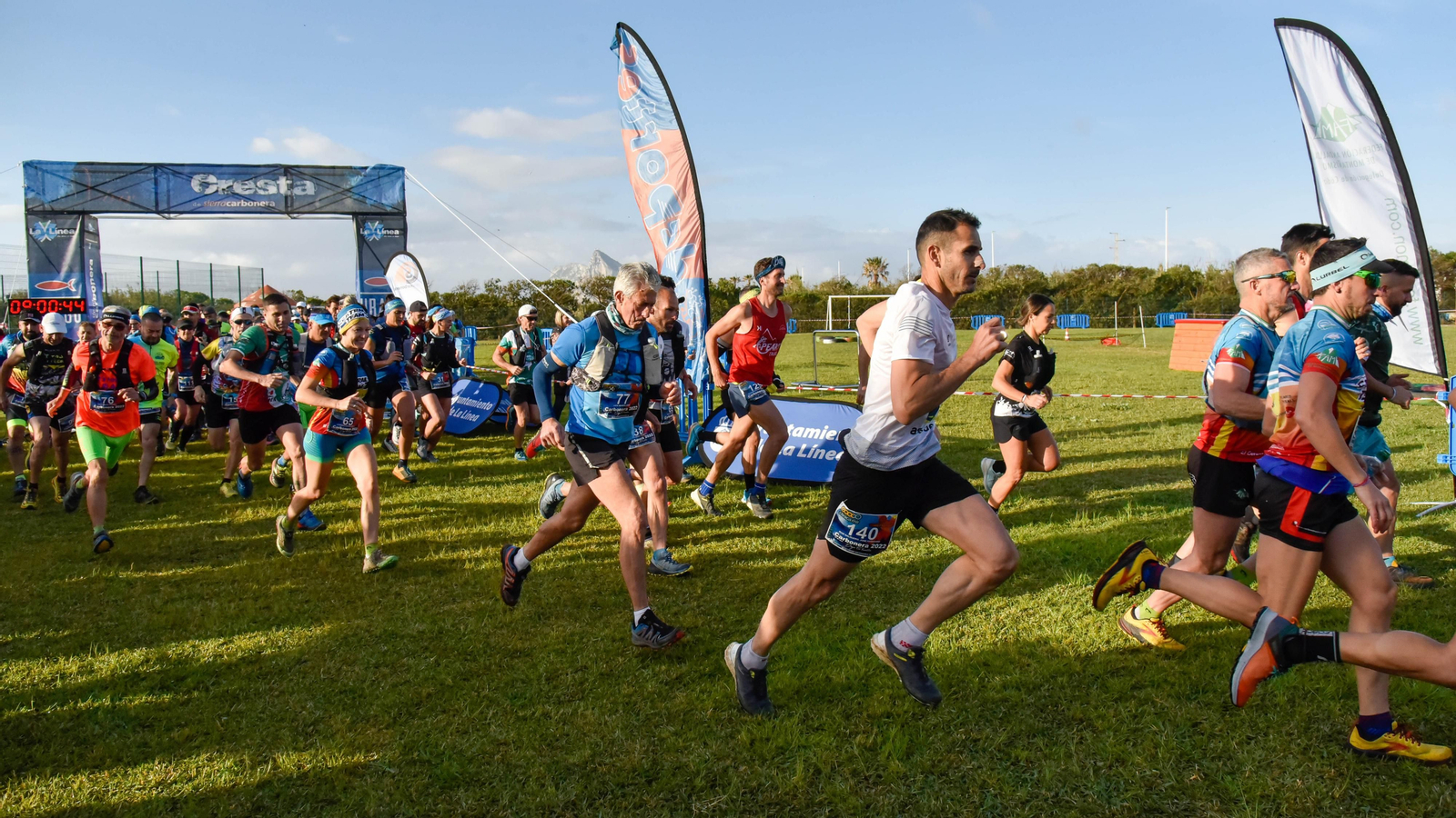 Carrera de la 'Cresta de Sierra Carbonera' en La Línea