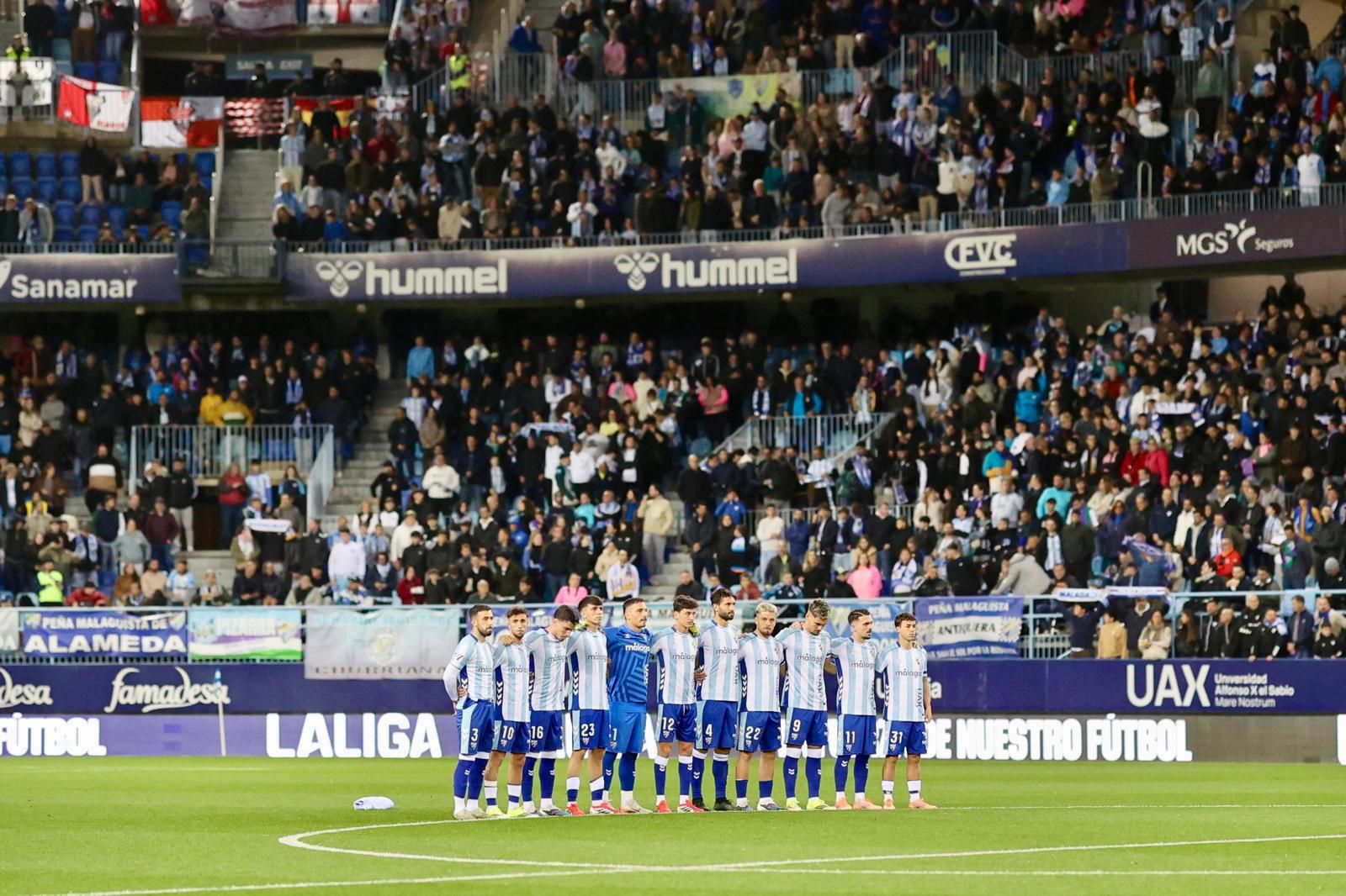 El Málaga CF-Albacete, en fotos