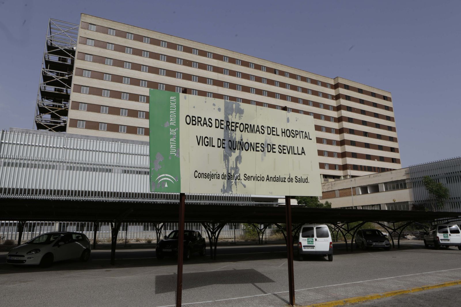 Imagen de archivo del Hospital Militar antes de ser reformado.