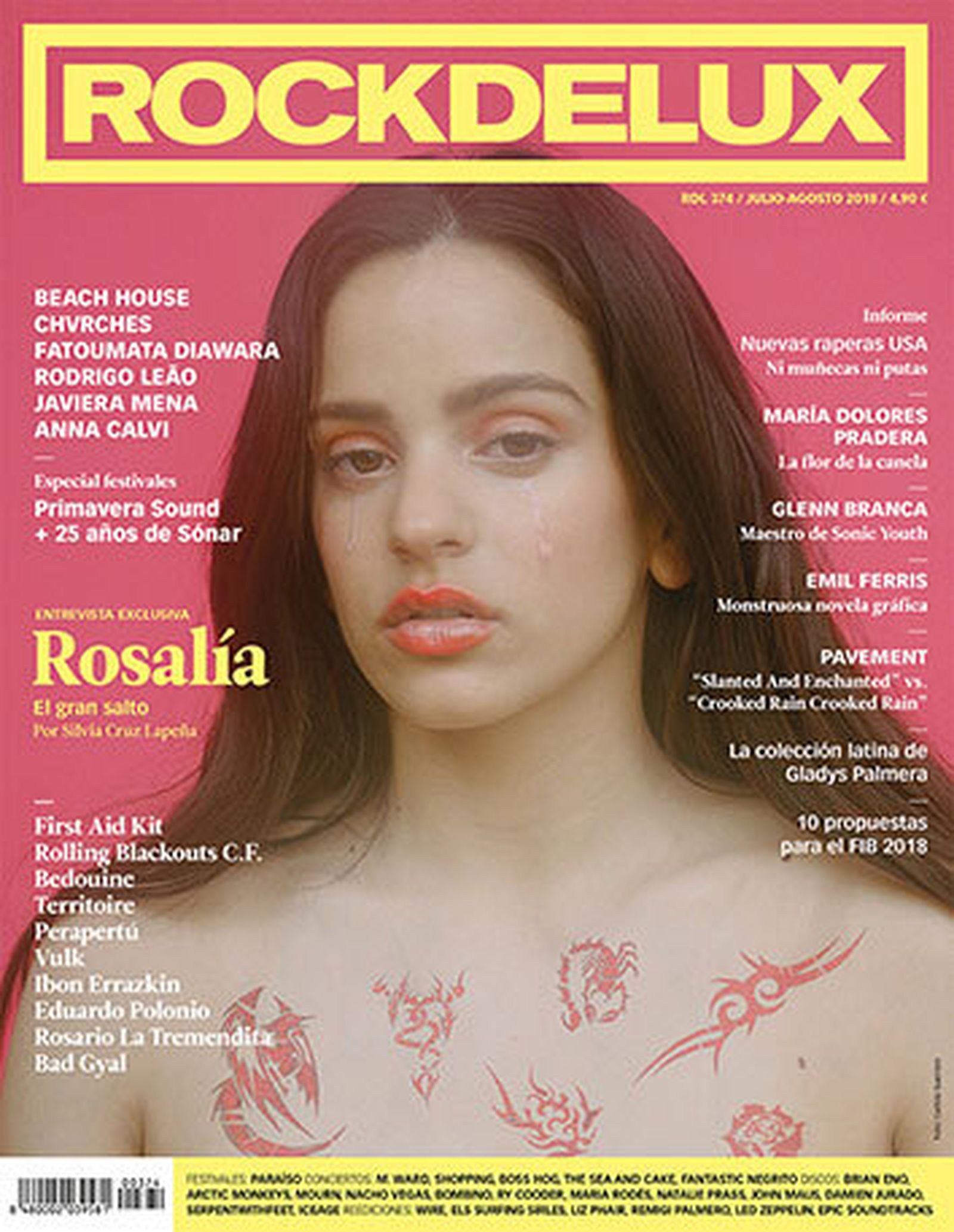 Rosalía en una de las portadas de la revista.