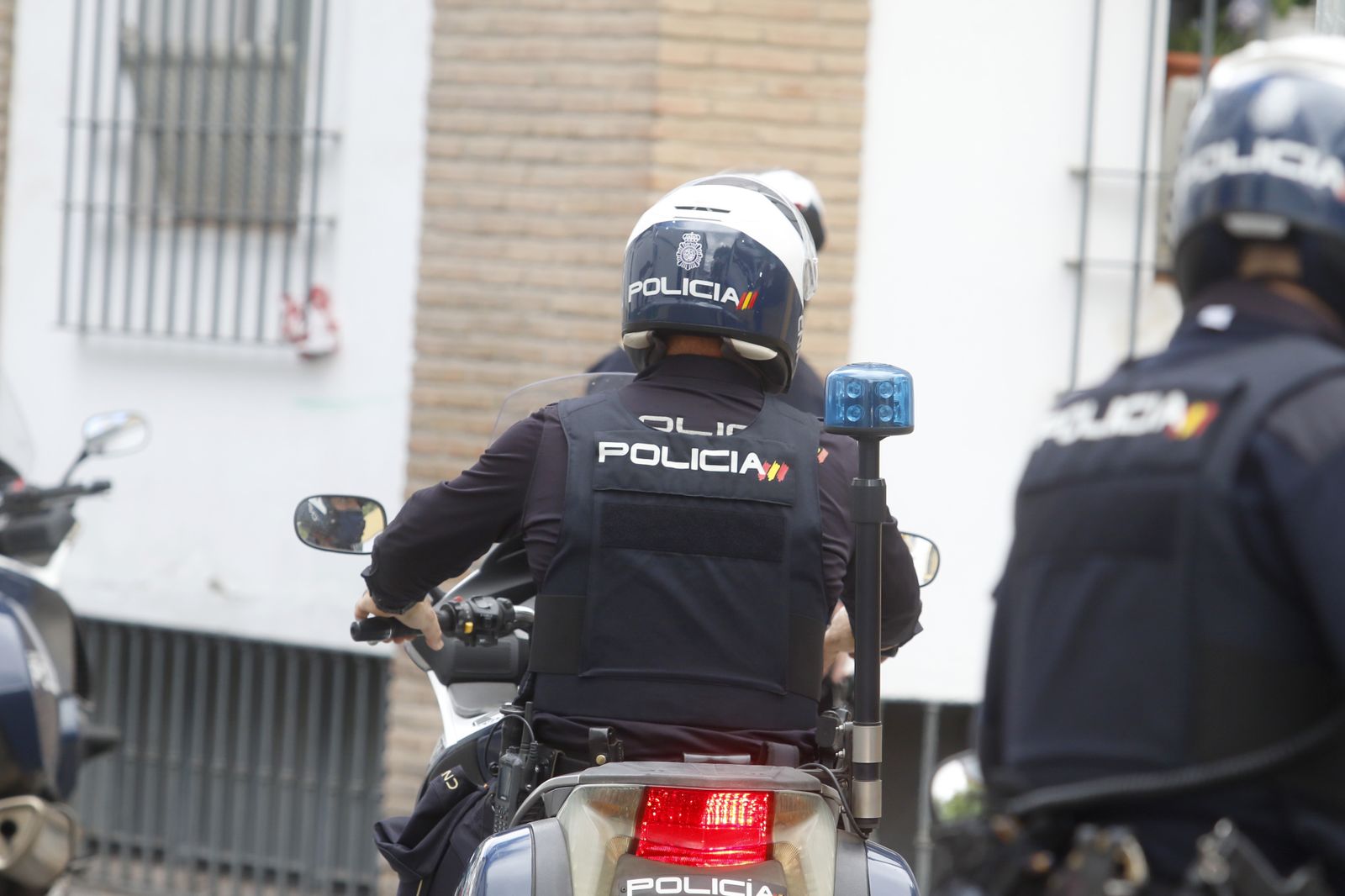 Agentes de la Policía Nacional en Córdoba.