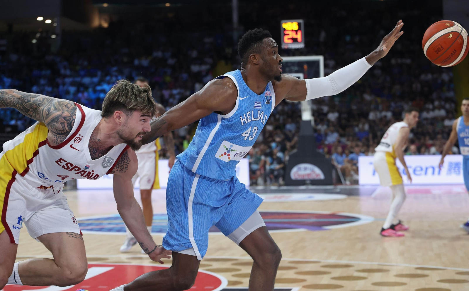 Las fotos del España - Grecia de baloncesto en el adiós de Scariolo