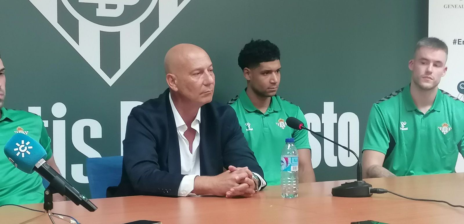 Pedro Fernández, este jueves en Sevilla.