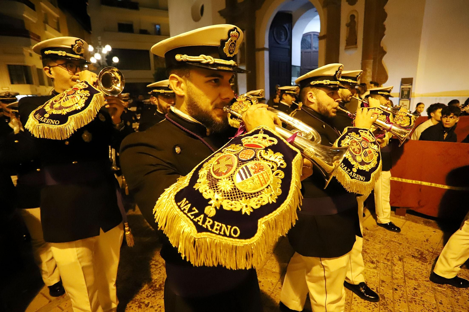 Imágenes del Nazareno en la madrugá de Huelva