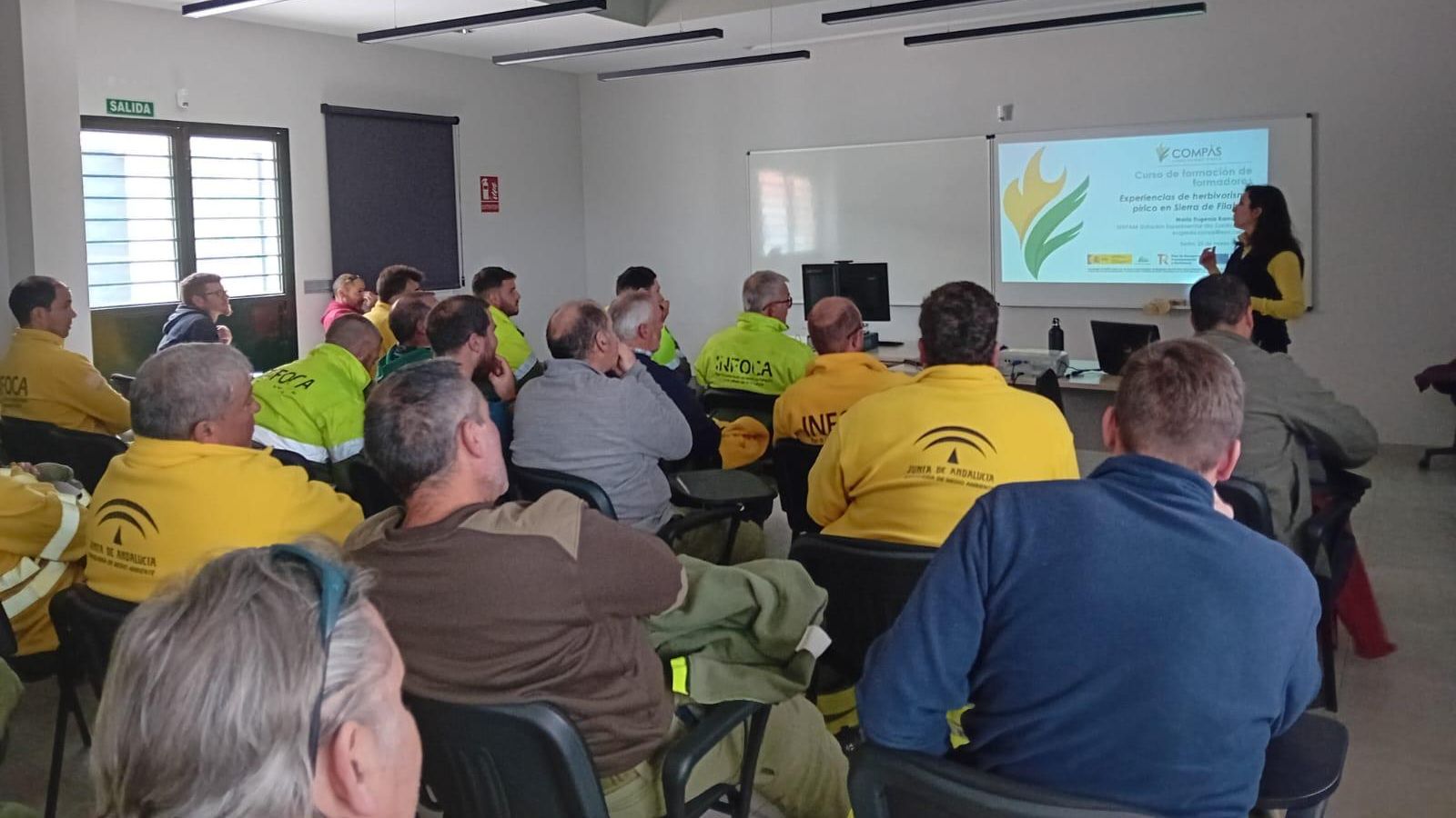 Jornada formativa en el Cedefo del Infoca en Serón