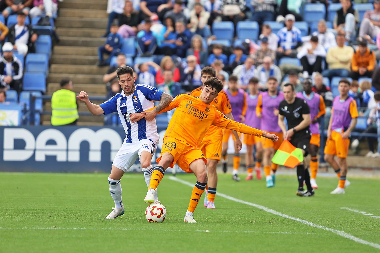Las imágenes del Recreativo de Huelva- Real Madrid Castilla