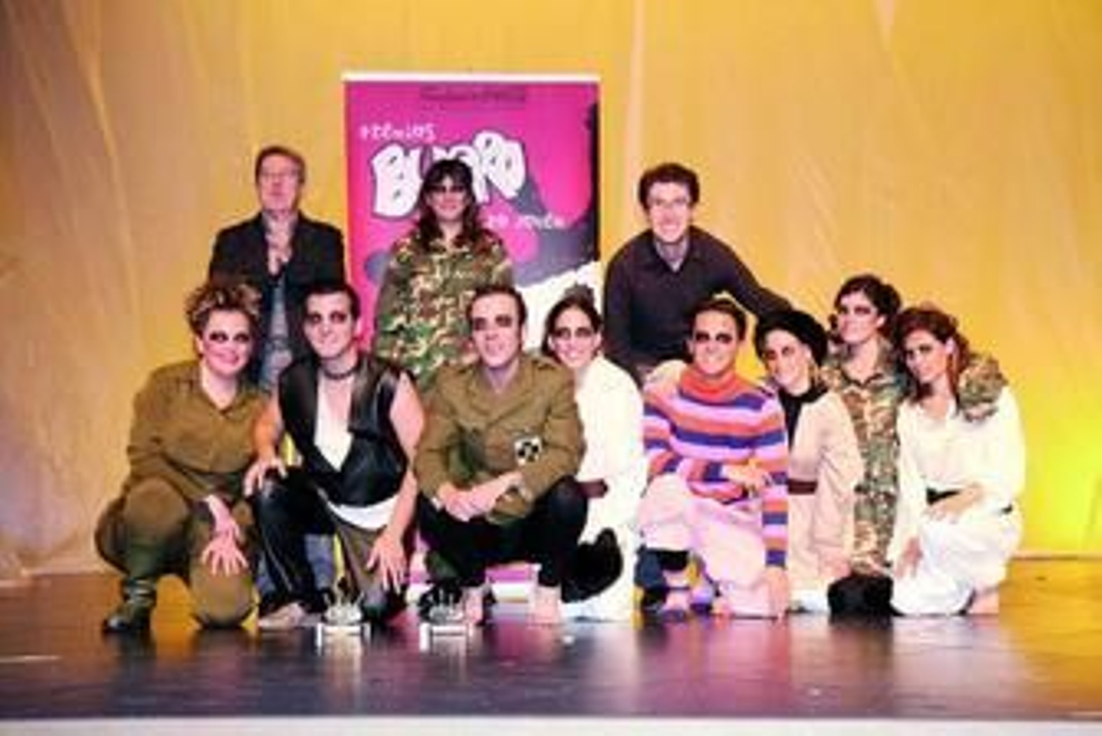 El grupo teatral de Mairena del Alcor que ha sido elegido para la final de este certamen nacional de teatro.
