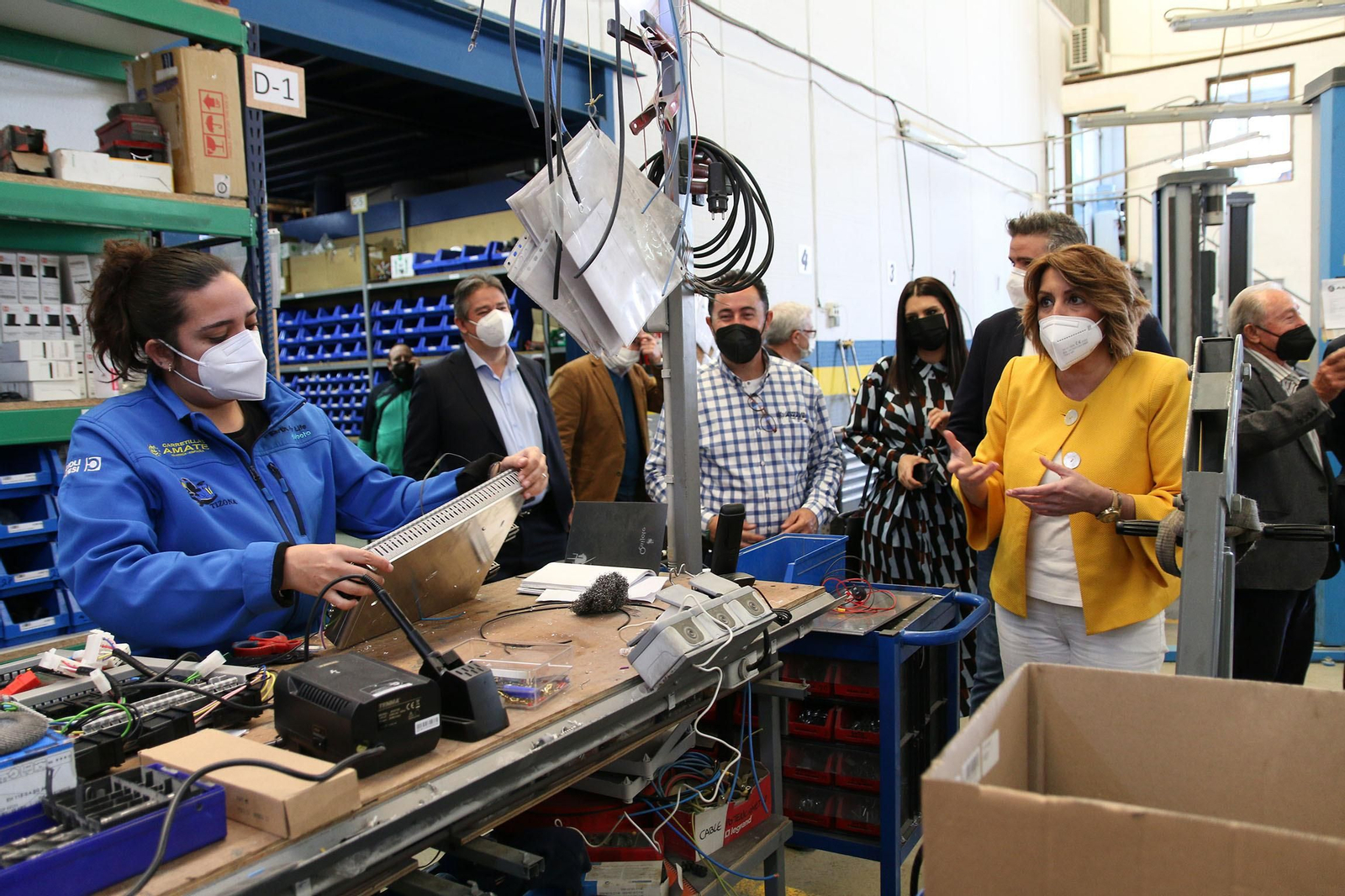 Fotogalería de la visita de Susana Díaz