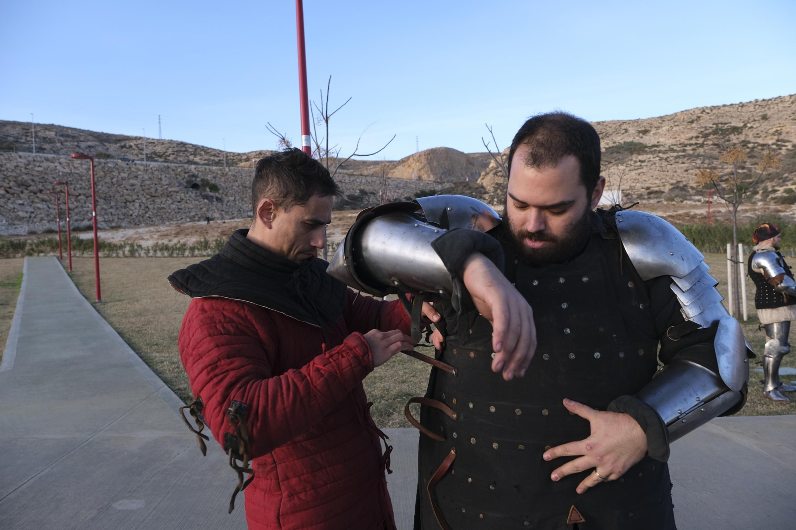 Fotogalería de los combates medievales en Almería