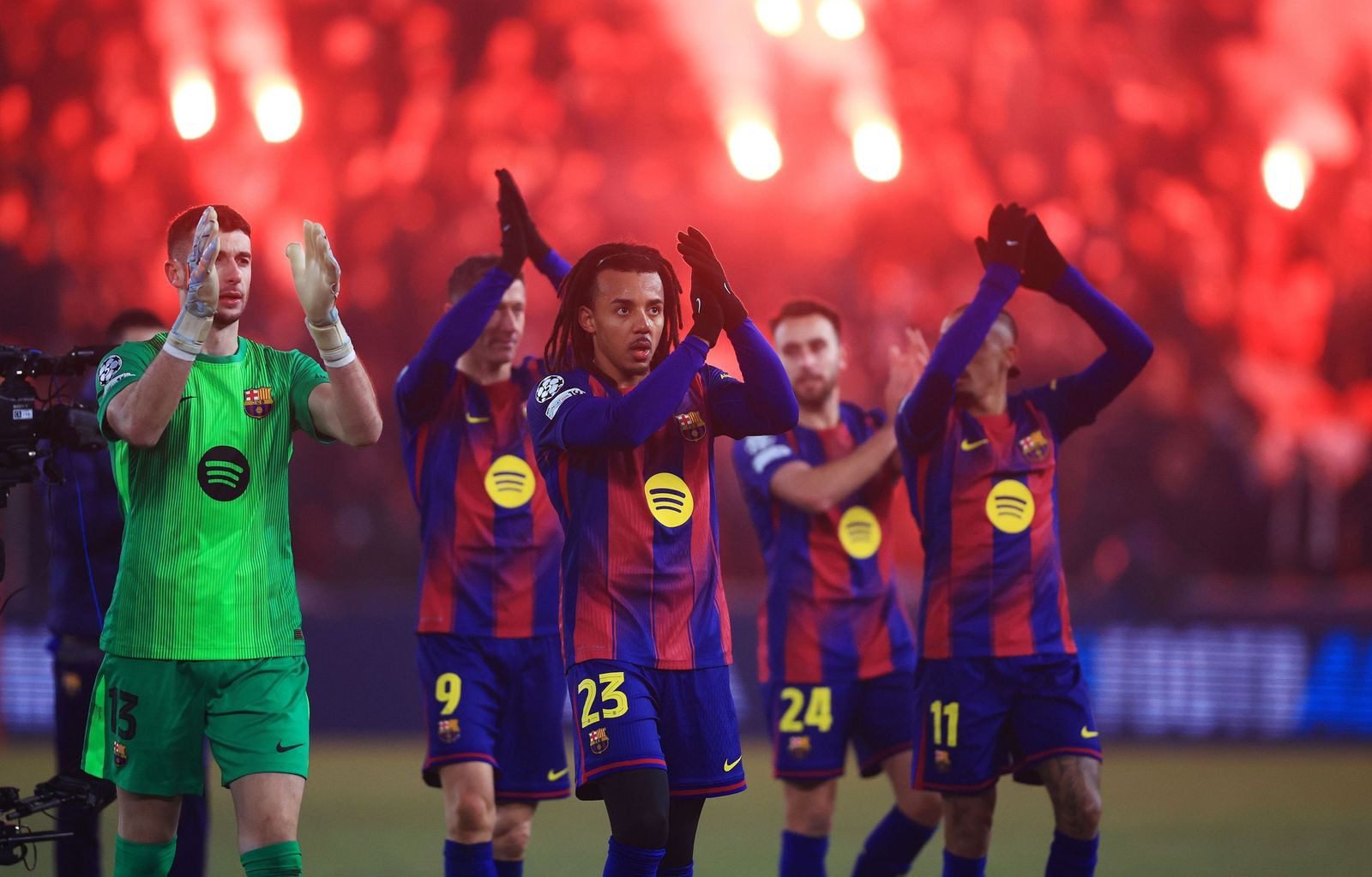 Las fotos del Slavia Praga-Barcelona