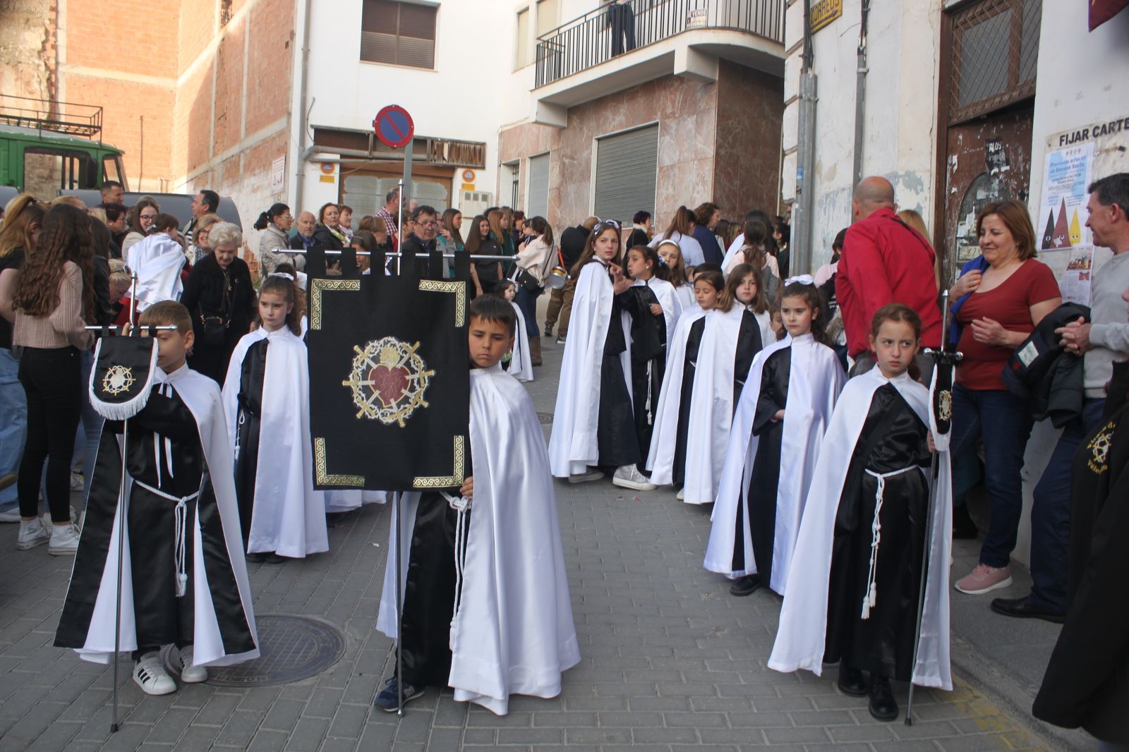 La primera procesión infantil de Vélez-Rubio, en imágenes