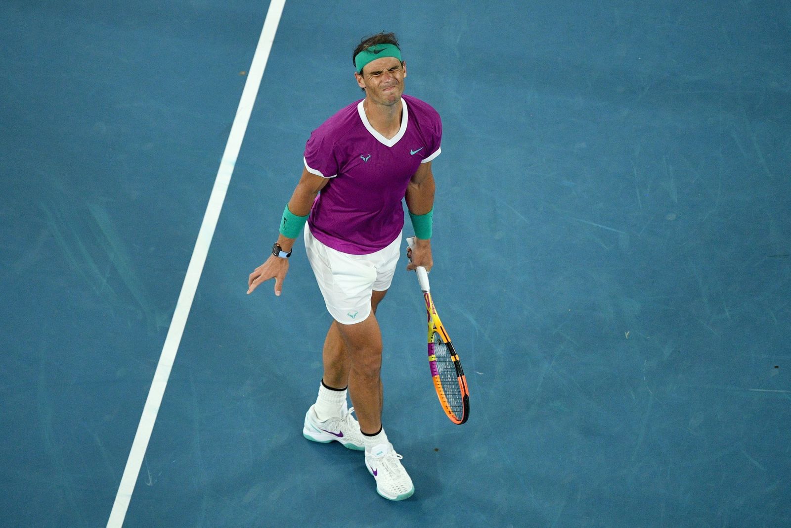 Las imágenes del histórico triunfo de Nadal sobre Medvedev (7)