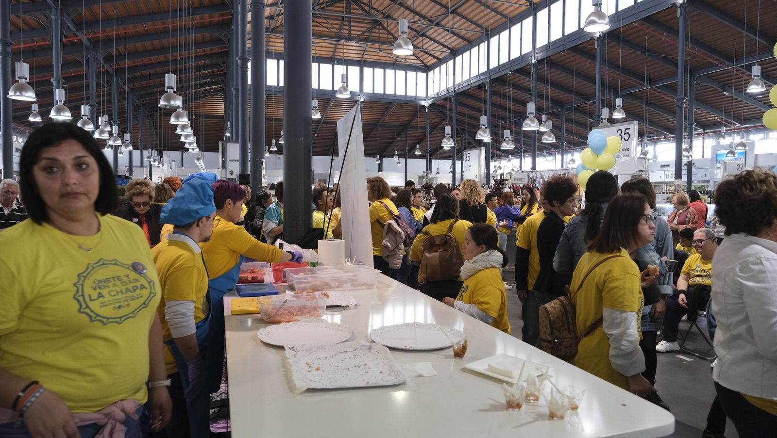 Showcooking-taller de gastronomía de Asalsido por el Día Mundial del Síndrome de Down