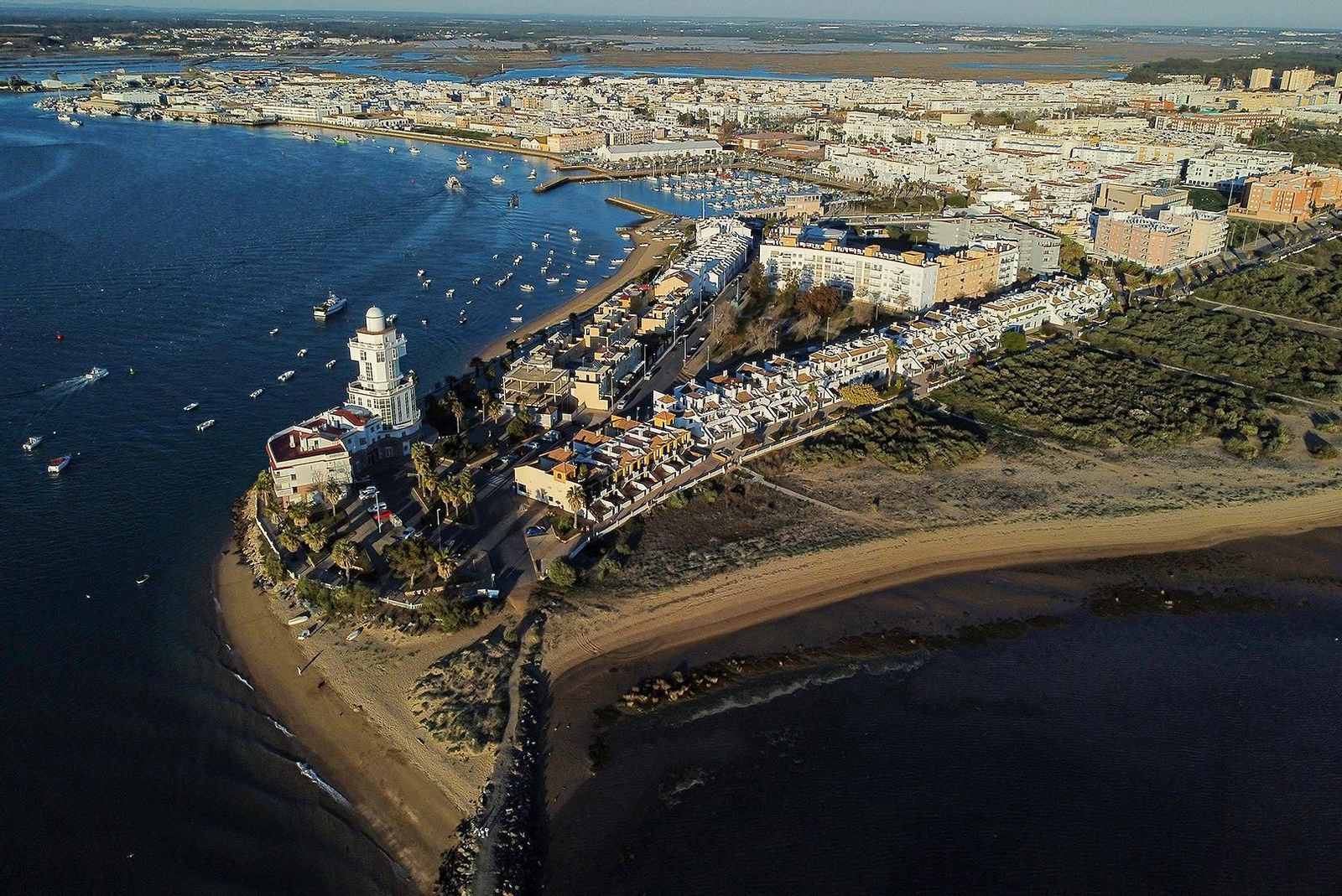 Imágenes aéreas de la provincia de Huelva