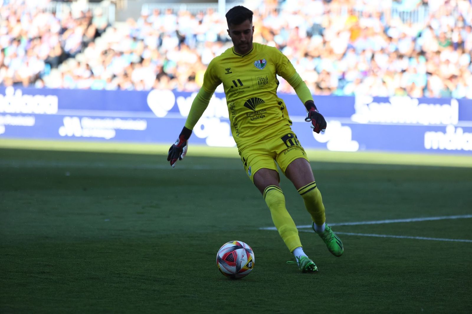 El Málaga CF - Antequera, en fotos