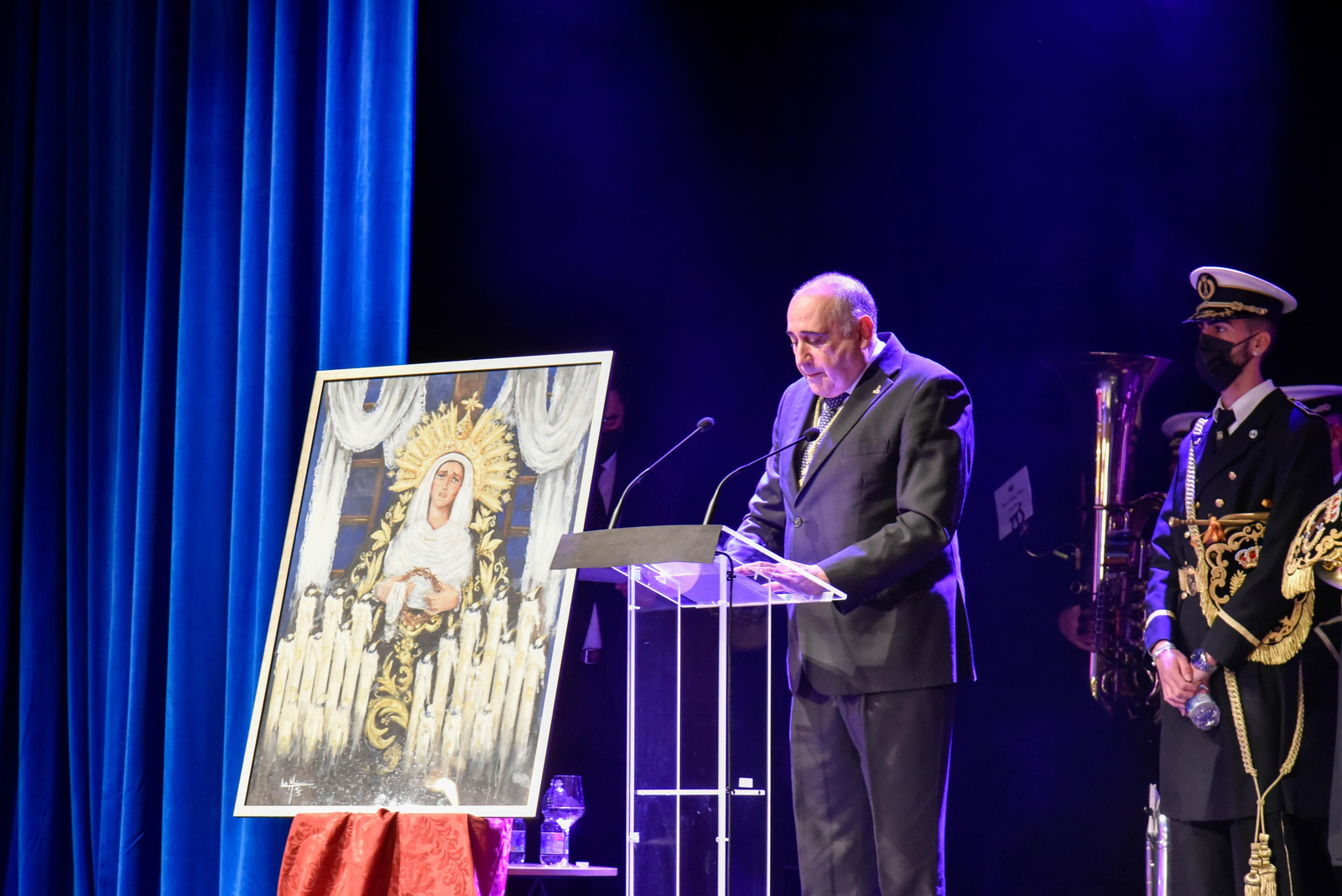 Las fotos de la presentación del cartel de la Semana Santa 2022 de La Línea