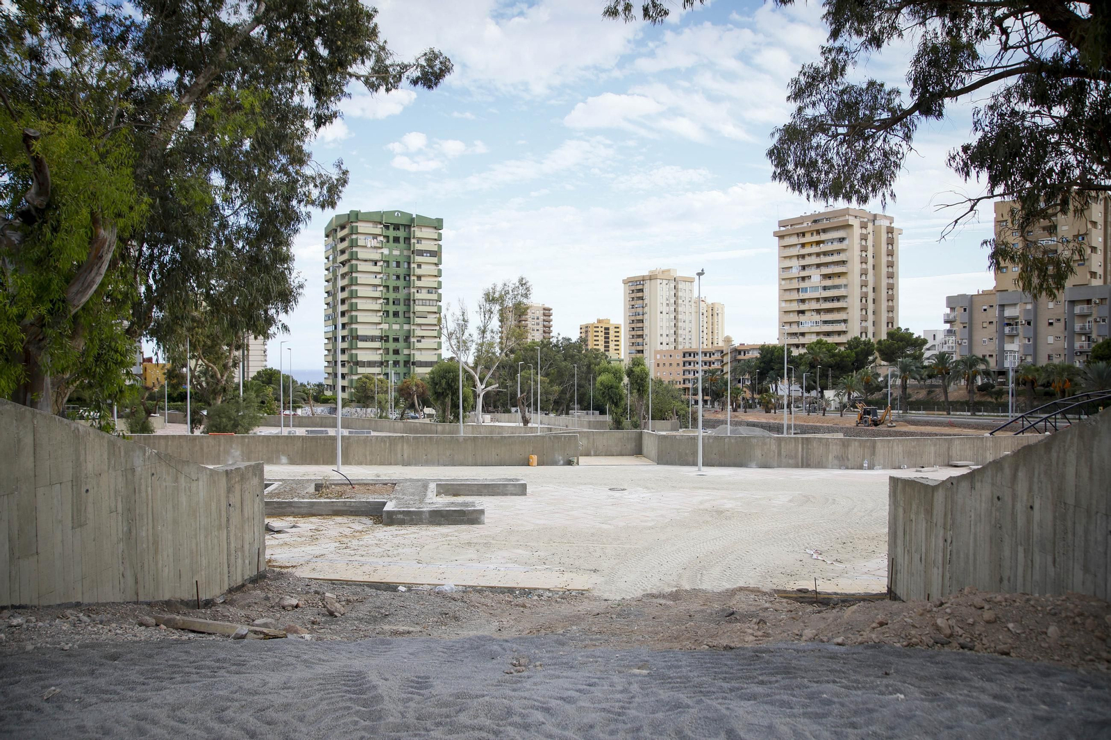 Te contamos en imágenes como avanzan las obras de la rambla de San Antonio en Aguadulce