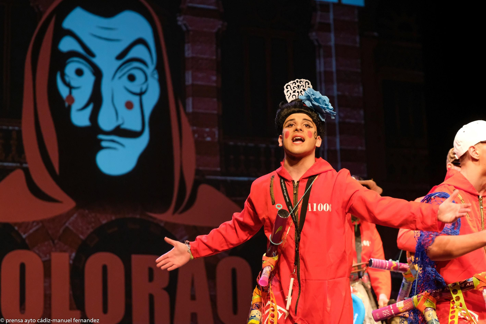 Chirigota La casa del papel colorao