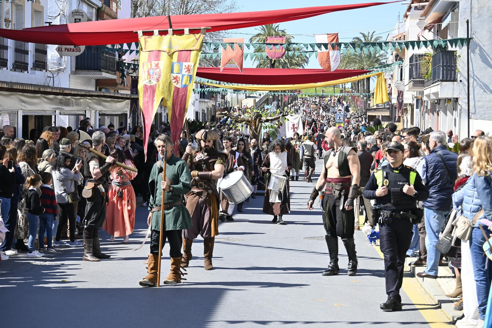 Las mejores imágenes de la Feria Medieval del Descubrimiento en Palos de la Frontera 2025