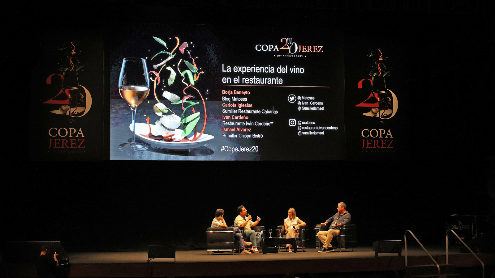 Ismael Jordi y Pitu Roca en Copa Jerez