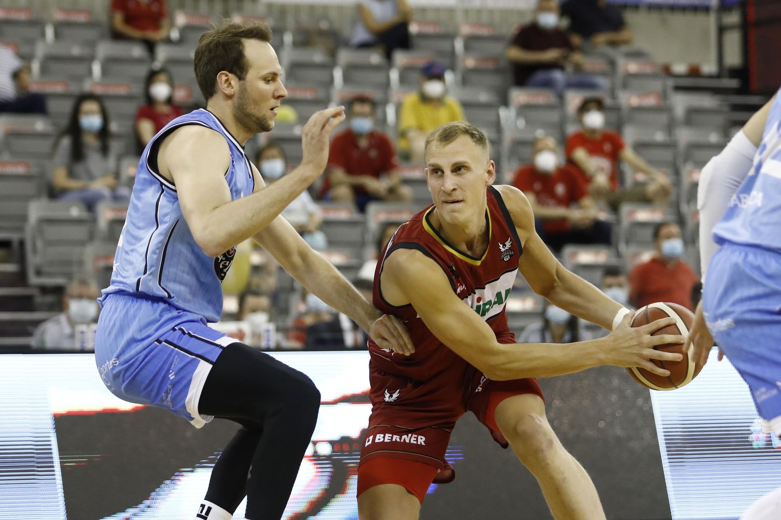 Alex Murphy, en el primer partido frente al Breogán.