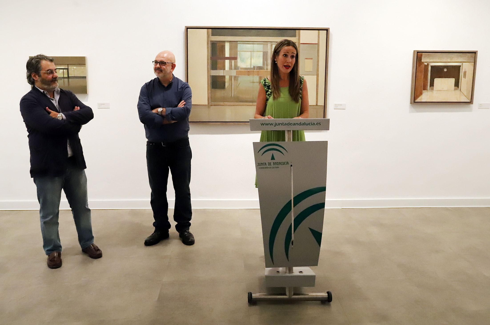 Imágenes de la exposición "Space", de Daniel Bilbao