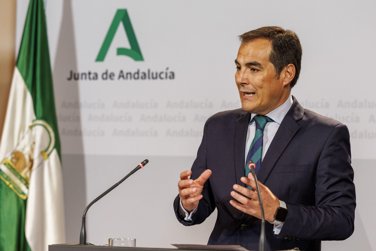 José Antonio Nieto tras el Consejo de Gobierno celebrado en el día de hoy.