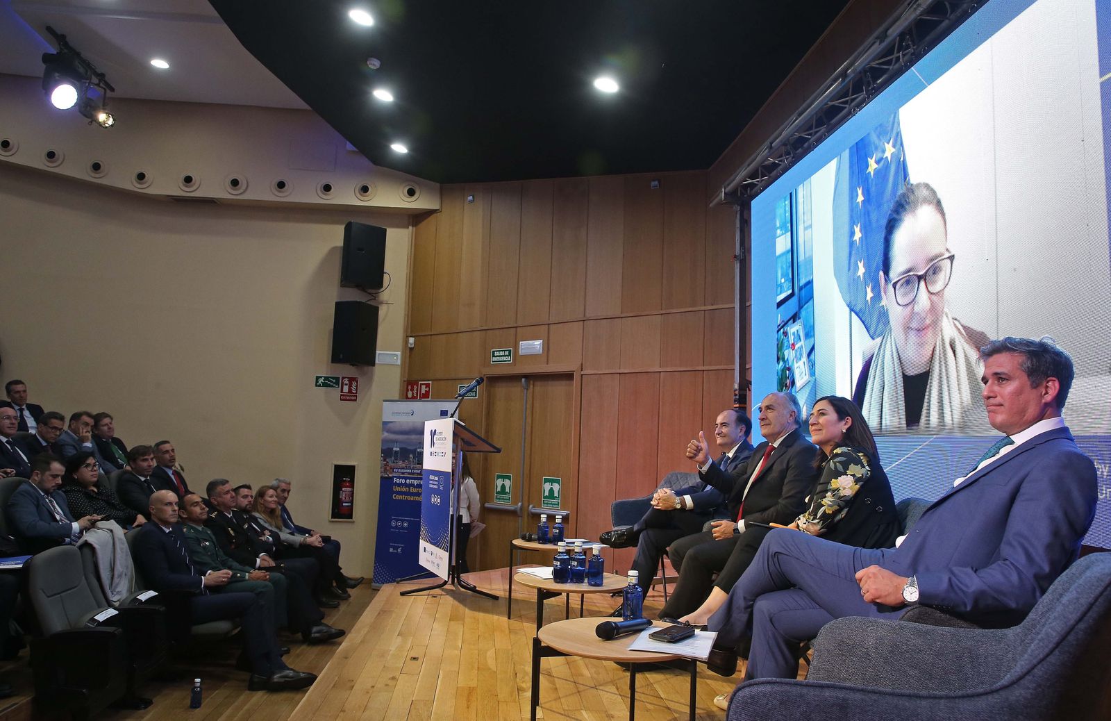 Imágenes del Foro Empresarial Unión Europea y Centroamérica en Algeciras