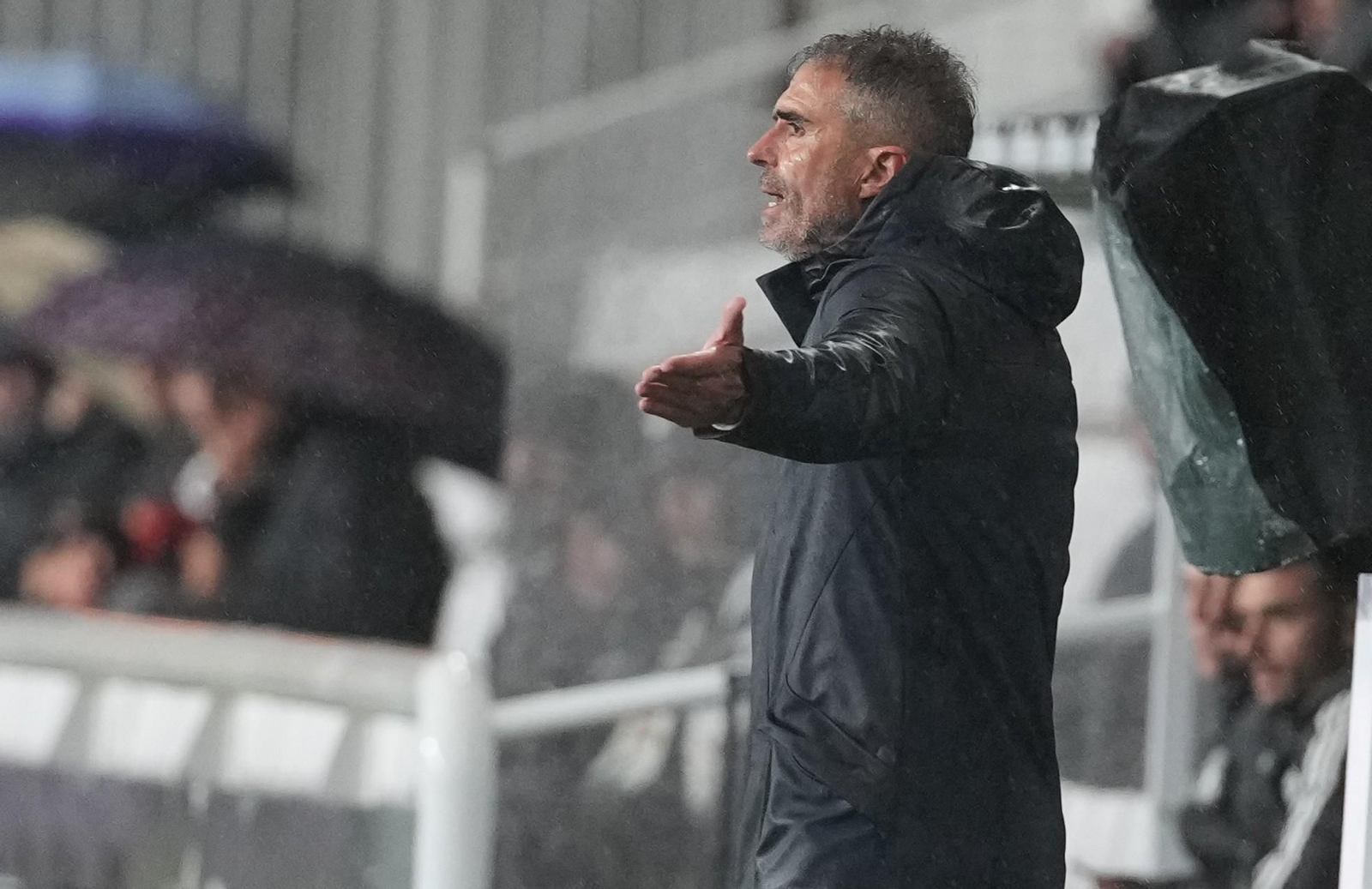 Gaizka Garitano, entrenador del Cádiz.